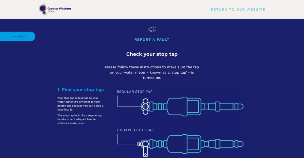 Faults portal self help